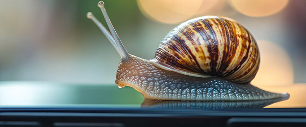 Téléphone lent escargot